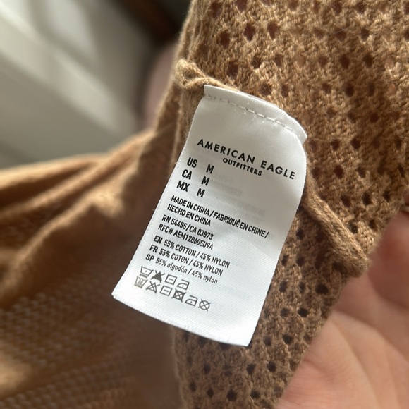 American Eagle Duster Cardigan - Tan - Picture 3 of 5